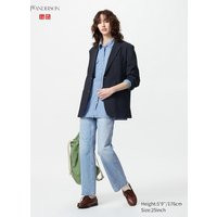 Uniqlo - Straight Jeans - Blue | UNIQLO (UK)