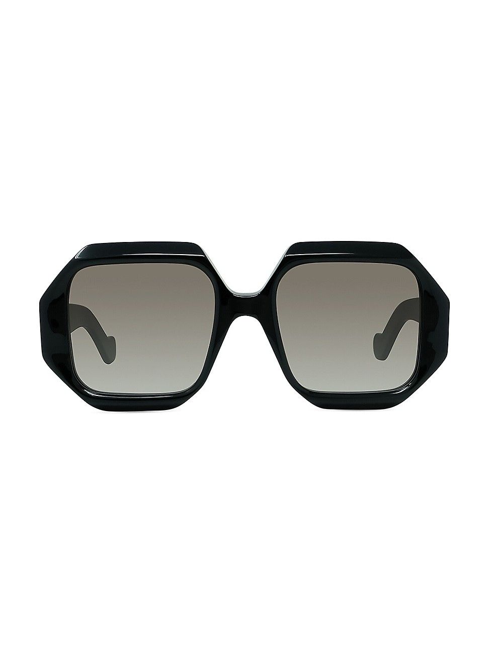 Loewe Women's 71MM Geometric Sunglasses - Gold Brown | Saks Fifth Avenue
