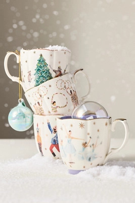 New York City Ballet Stoneware Mug | Anthropologie (US)