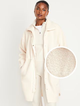 Long Sherpa Parka for Women | Old Navy (US)