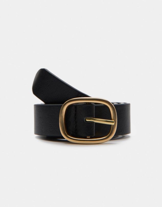 Faux Leather Belt With Buckle | THE ICONIC (AU & NZ)