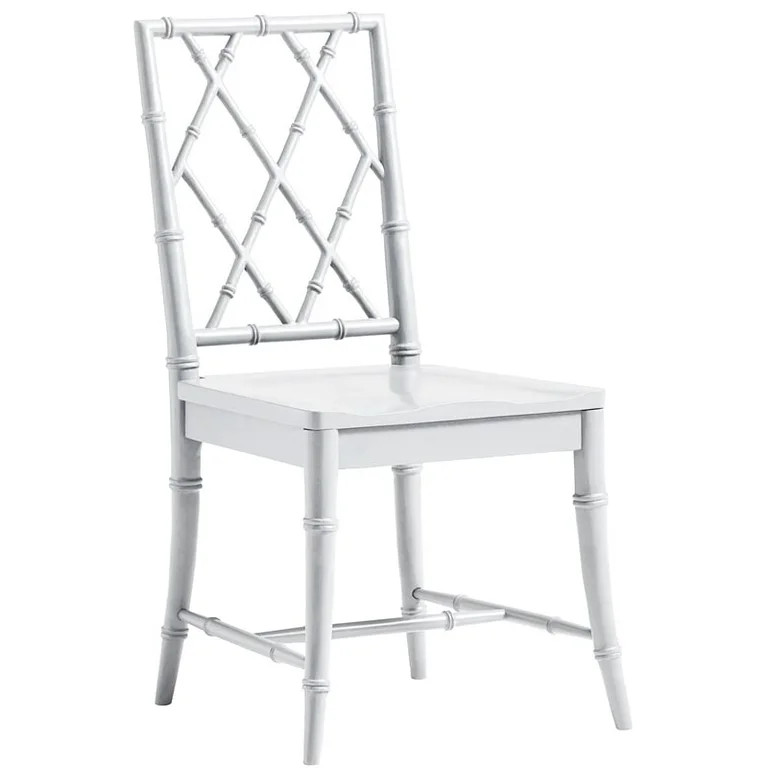 Universal Furniture X-Back Wood Dining Chair Set of Two in White Finish - Walmart.com | Walmart (US)