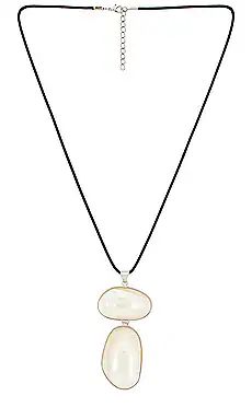 Amber Sceats Pendant Necklace in White from Revolve.com | Revolve Clothing (Global)