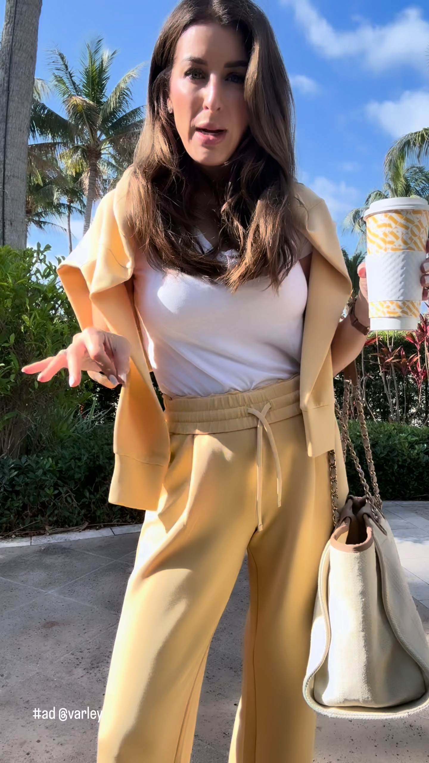 First thing I pack. First thing I grab on a casual morning.

 

Two @varley sets, both monochromatic, both incredibly easy. Spa days, coffee runs, Sunday walks, school pickup — these are the pieces that make all of it feel effortless.

 

Just got back from Palm Beach and the color was literally made for that resort. Some pieces just belong in certain places. 🌴

 

Pro tip: always get the longest inseam on the pants and roll the waistband up or down depending on your shoes. Game changer.

 

If these aren't in your closet yet, they need to be. 🧣

 

#varley #ad 

 #LTKootd #LTKmomlife #LTKOver40