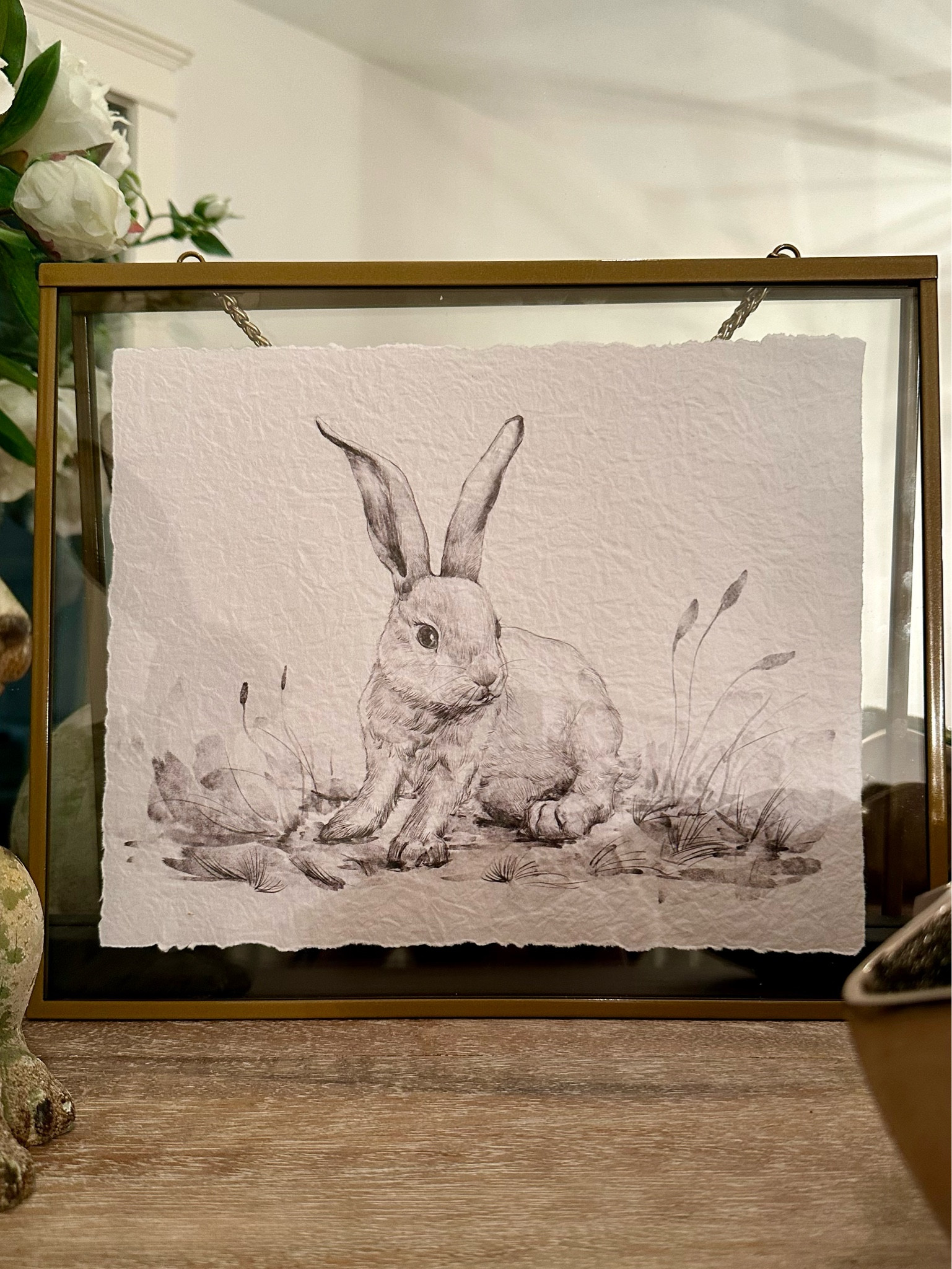 Love the cute Glass Framed Bunny Sketch!  So cute for Easter Decor🐣🐇!


#LTKSaleAlert #LTKSeasonal #LTKHome