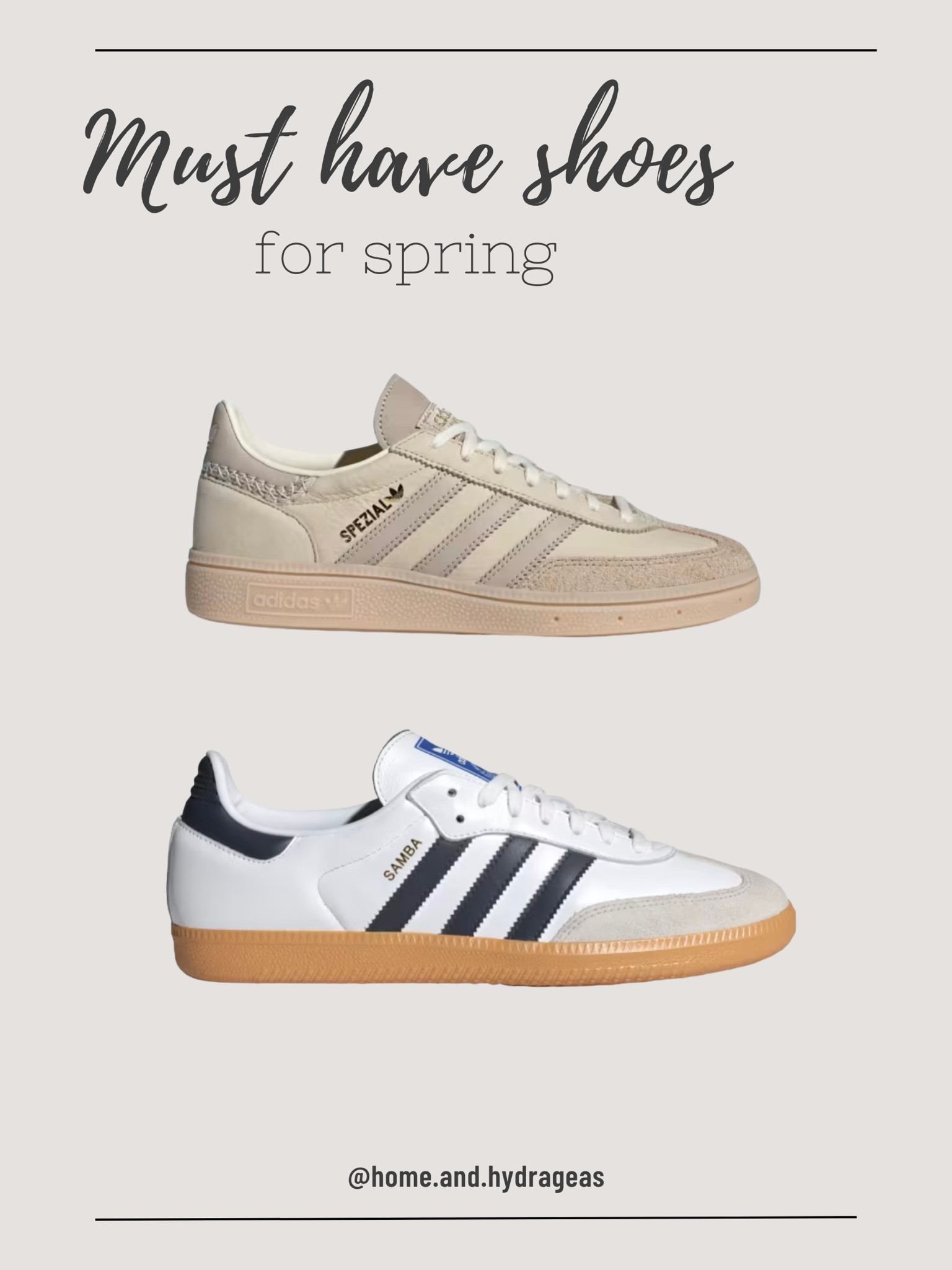 You’ll want these shoes for all your comfy spring outfits #adidas #spezial #samba

#LTKSeasonal #LTKshoecrush #LTKstyletip