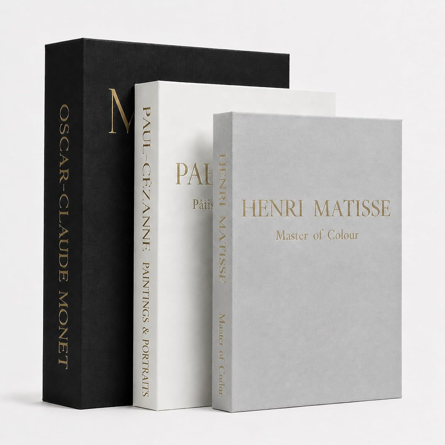 Decorative Books for Home Decor, Set of 3 Linen Fake Books, Blue | Amazon (US)