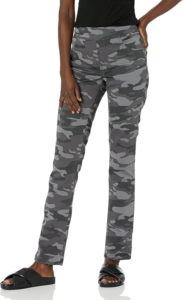 reCreation Women's Pull on Flexi-fit Straight Leg Jean | Amazon (US)