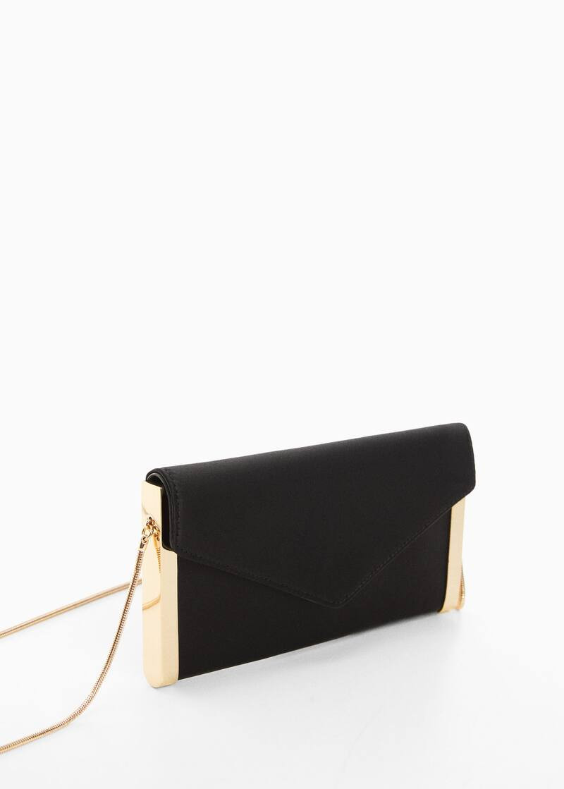 Metal detail flap bag -  Women | Mango USA | MANGO (US)