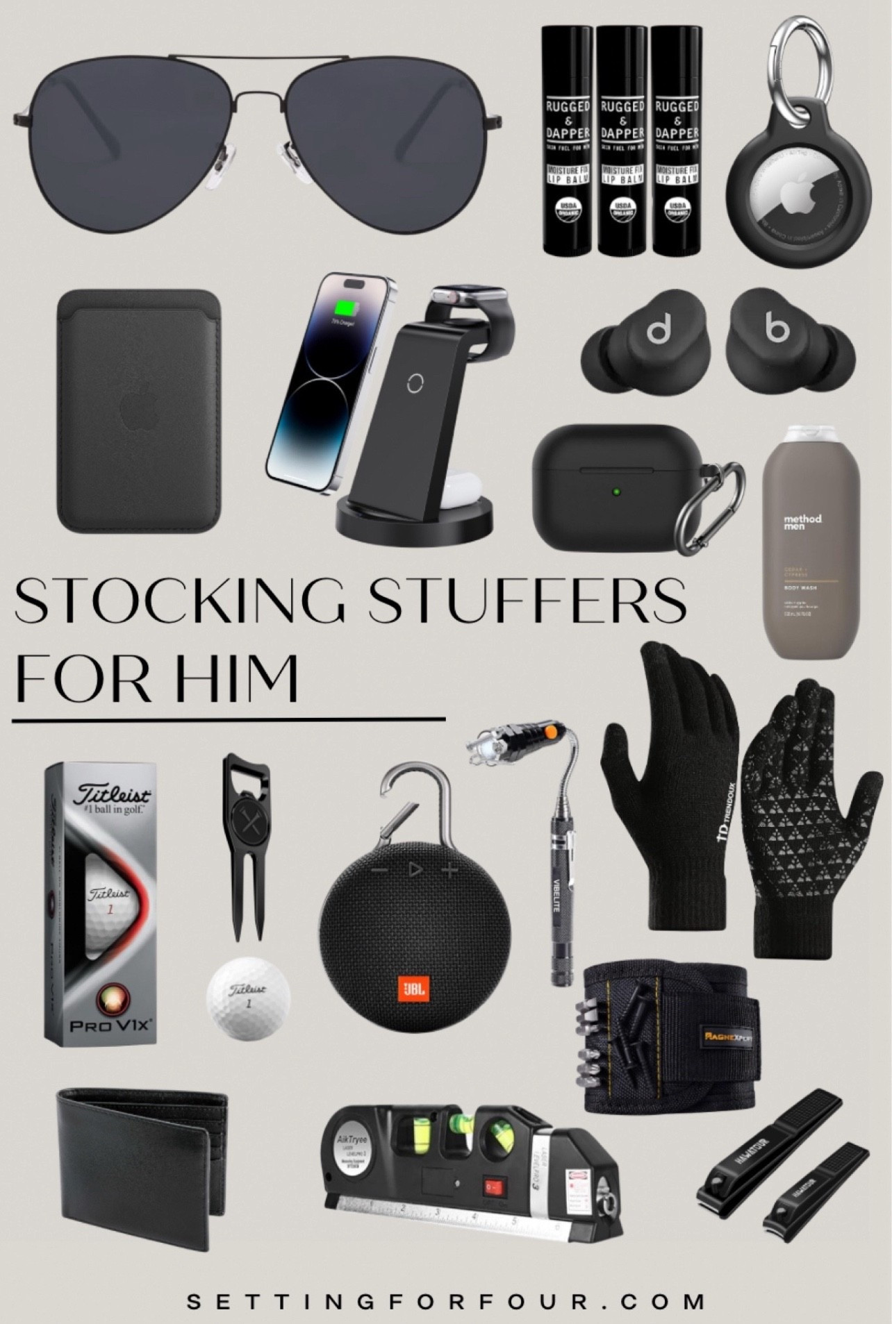 Stocking stuffers for him!

Christmas gifts for men, husband, brother, son, friend, holiday, budget, Amazon finds, gift guide, under $25, under $50

#LTKGiftGuide #LTKHoliday #LTKFindsUnder100 #LTKMens #LTKFindsUnder50
