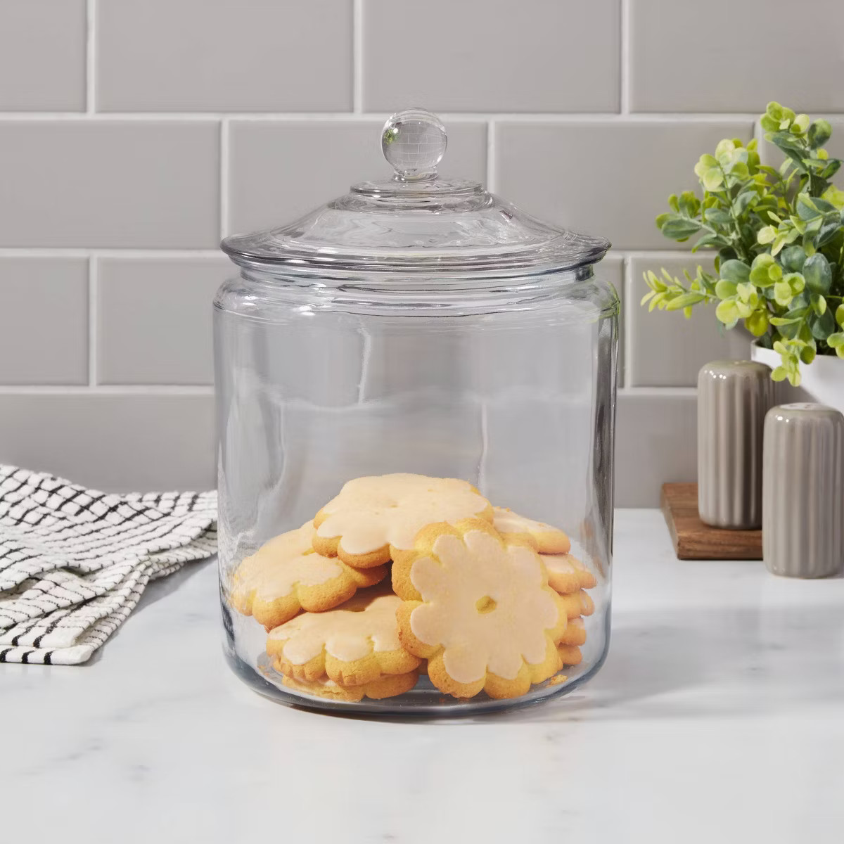 128oz Glass Jar and Lid - Threshold™ | Target