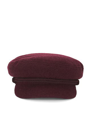 Brixton Fiddler Fisherman Cap in Red Mahogany from Revolve.com | Revolve Clothing (Global)