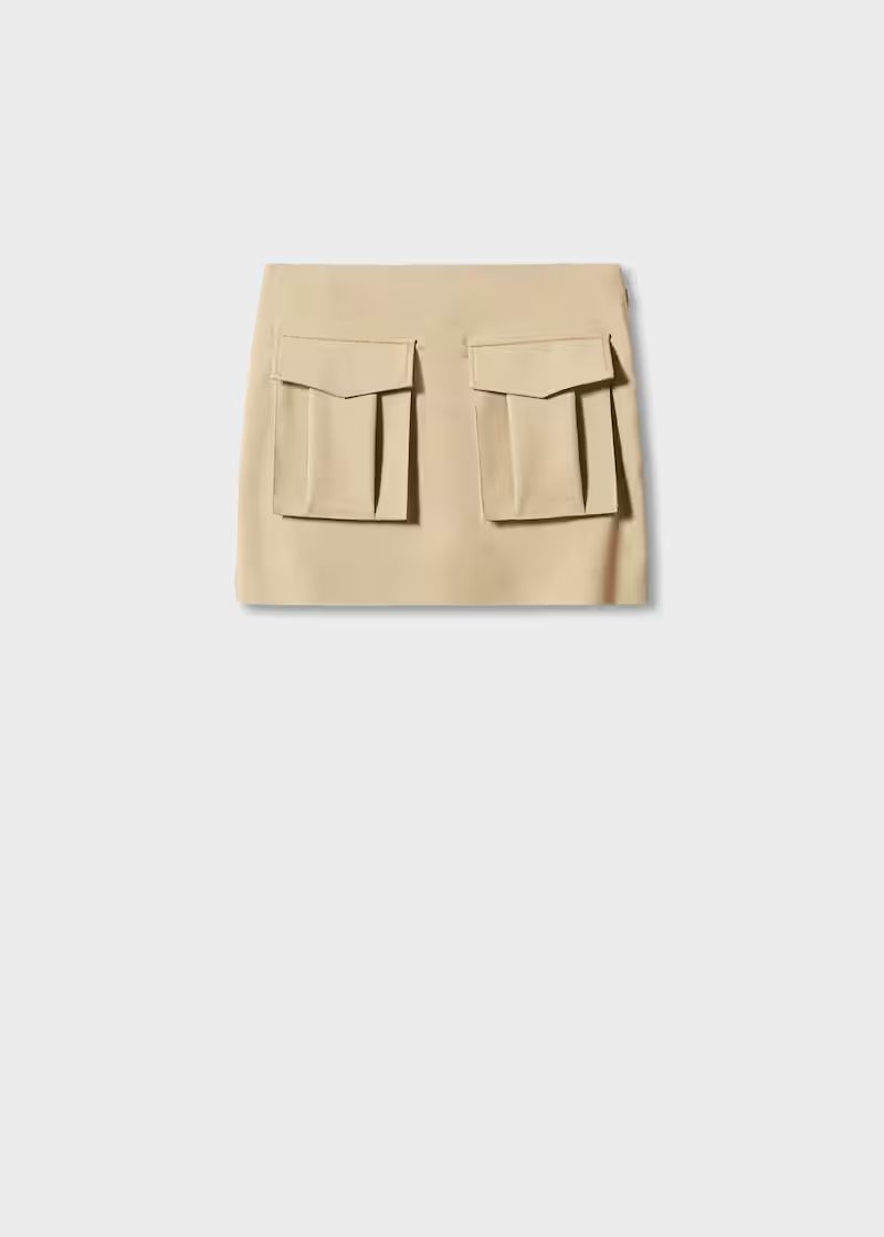 Pocket miniskirt -  Women | Mango United Kingdom | MANGO (UK)