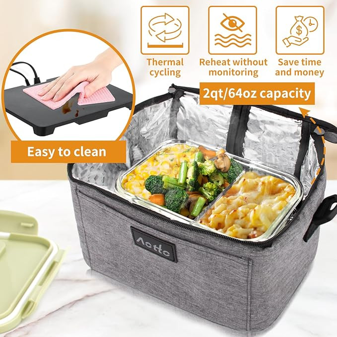 Portable Oven | 12V, 24V, 110V Car Food Warmer | Portable Mini Oven | Personal Microwave | Heated... | Amazon (US)