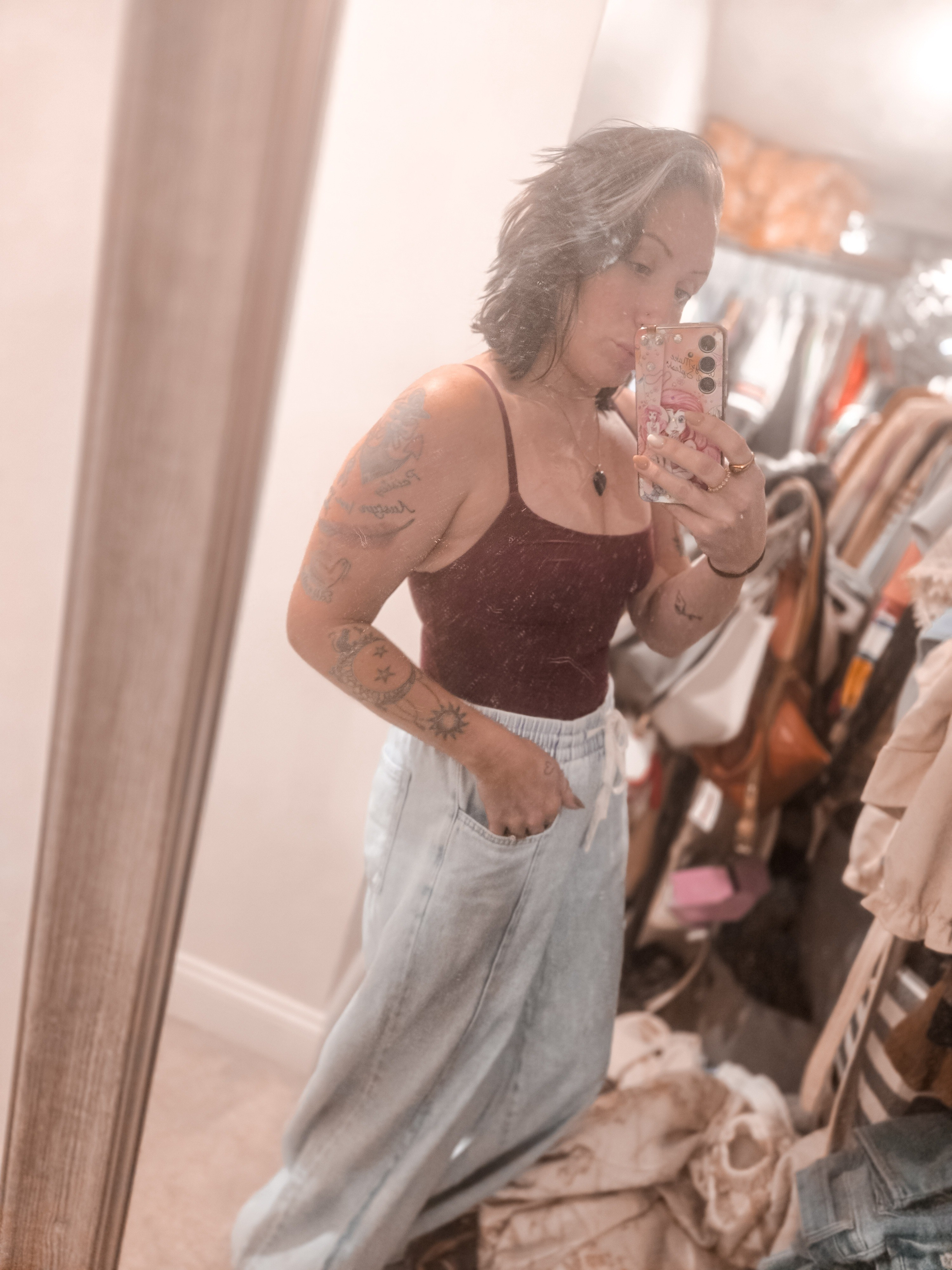 The cutest, comfiest, flowy jeans!✨️

#LTKFindsUnder50 #LTKStyleTip #LTKxMadewell