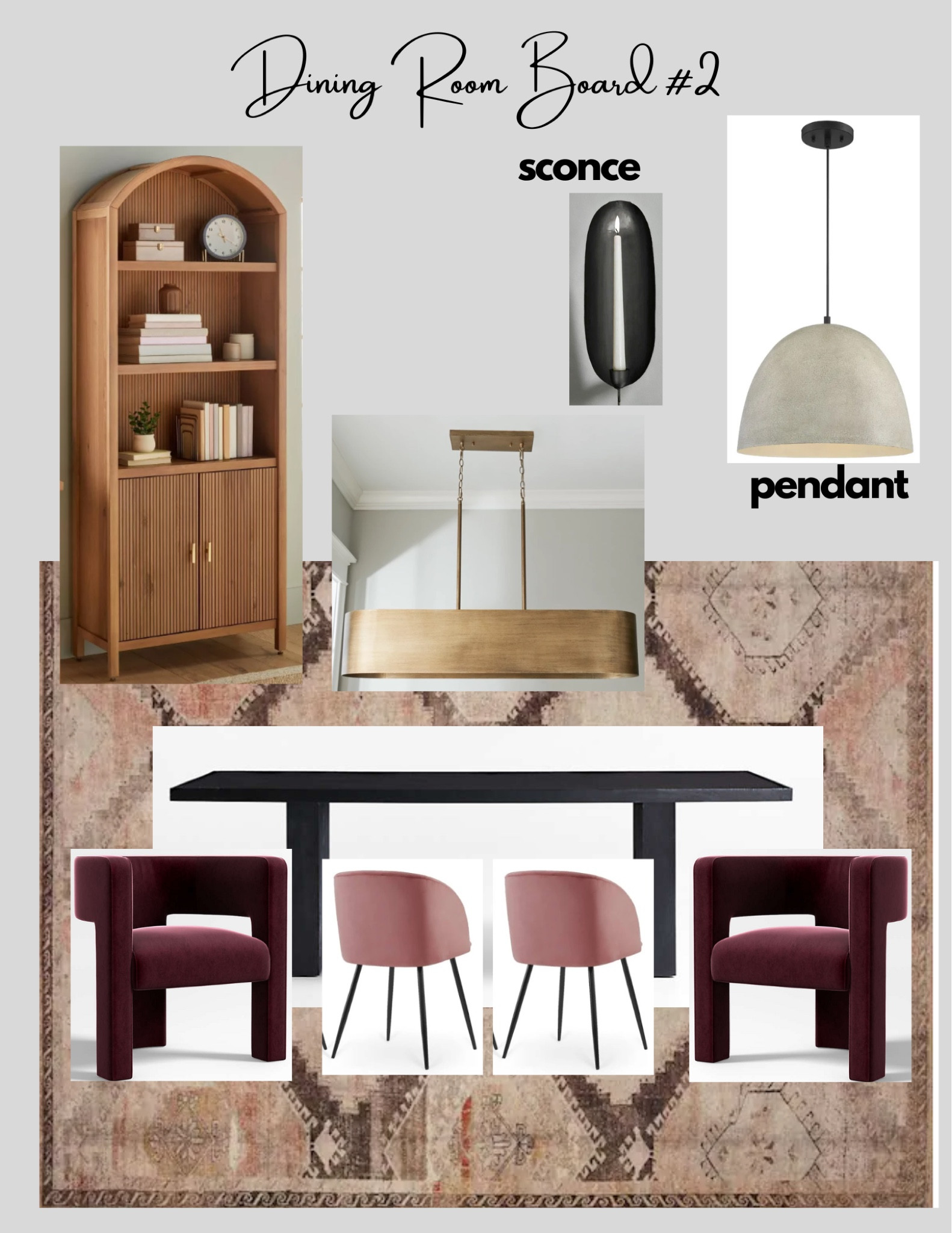 Sophisticated Modern Dining Room 

#texture #rose #velvet #modern #decor

#LTKhome #LTKsalealert #LTKFind