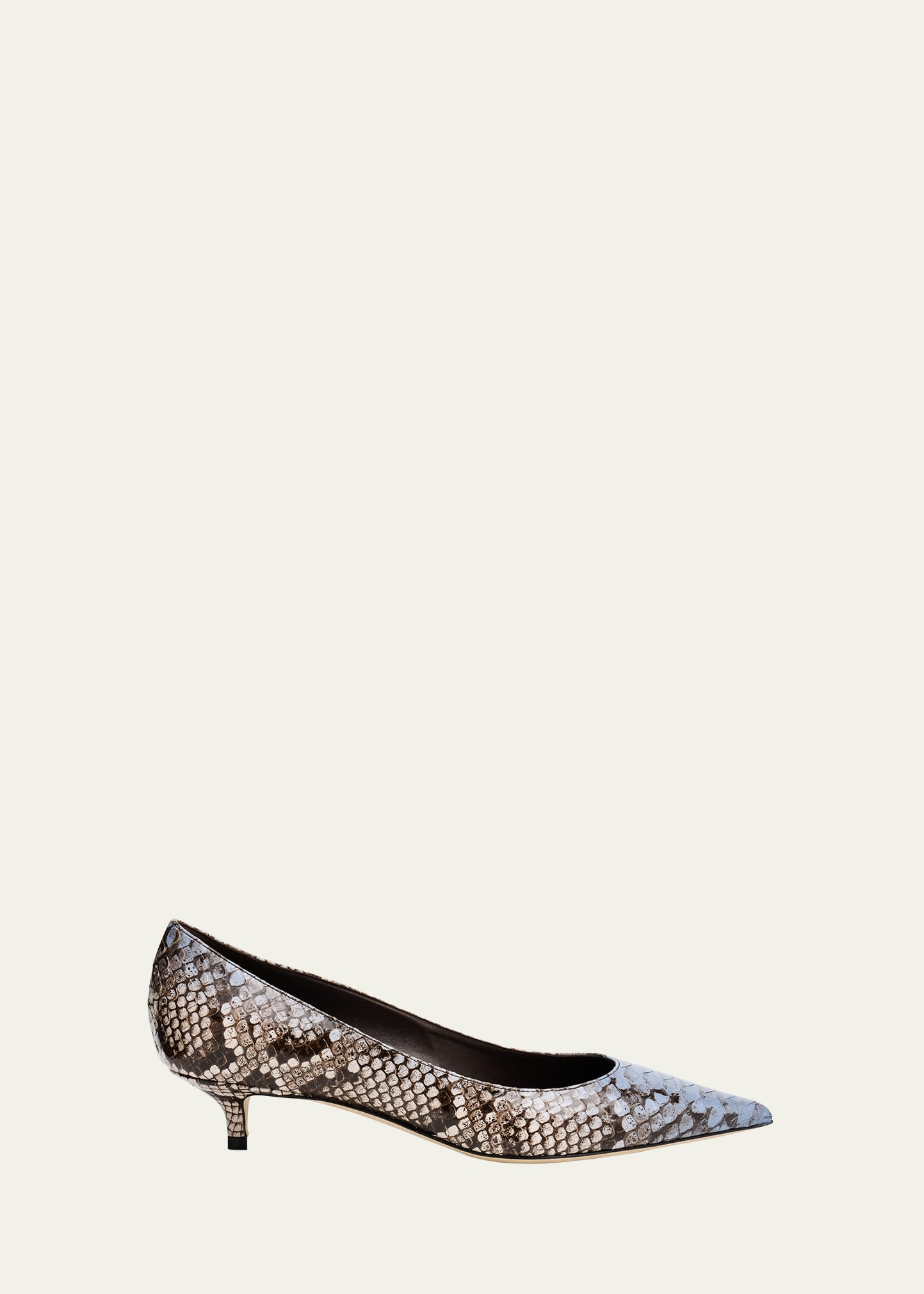 Jimmy Choo Amelia Snake-Printed Leather Pumps | Bergdorf Goodman