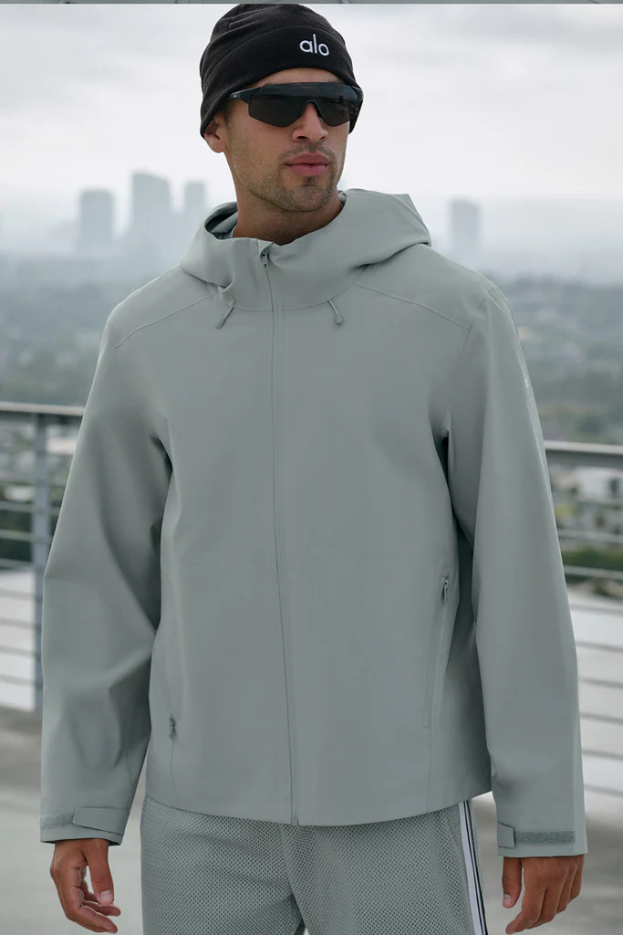 Alpha Shell Jacket - Lunar Grey | Alo Yoga (US)