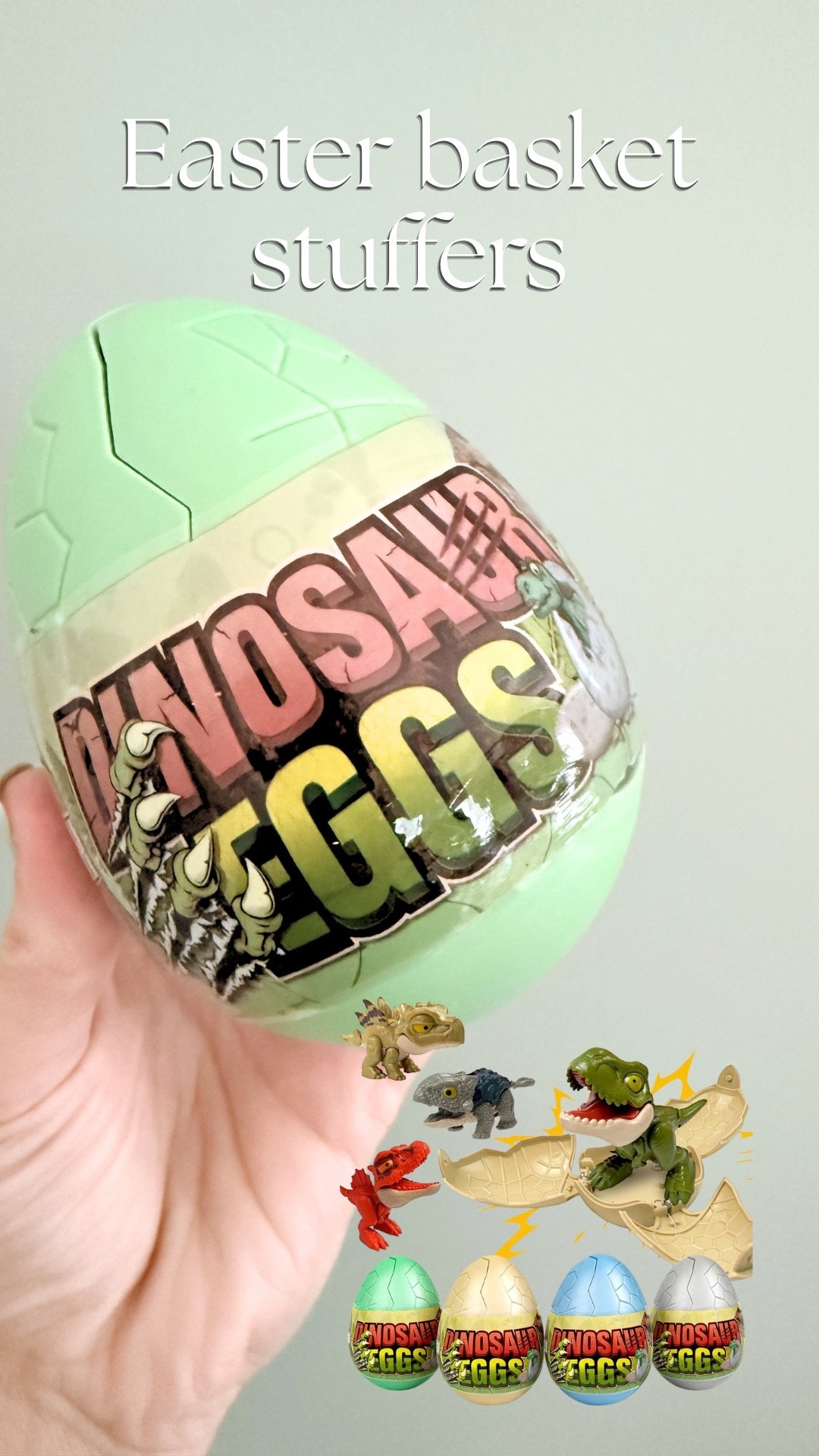 Boys Easter basket stuffers idea
Amazon Prime! Arrives before Easter

Toddler, boy, kids, hatching dinosaur eggs, prize, present inspo
Spring, Christmas 

#LTKmomlife #LTKSaleAlert #LTKKids