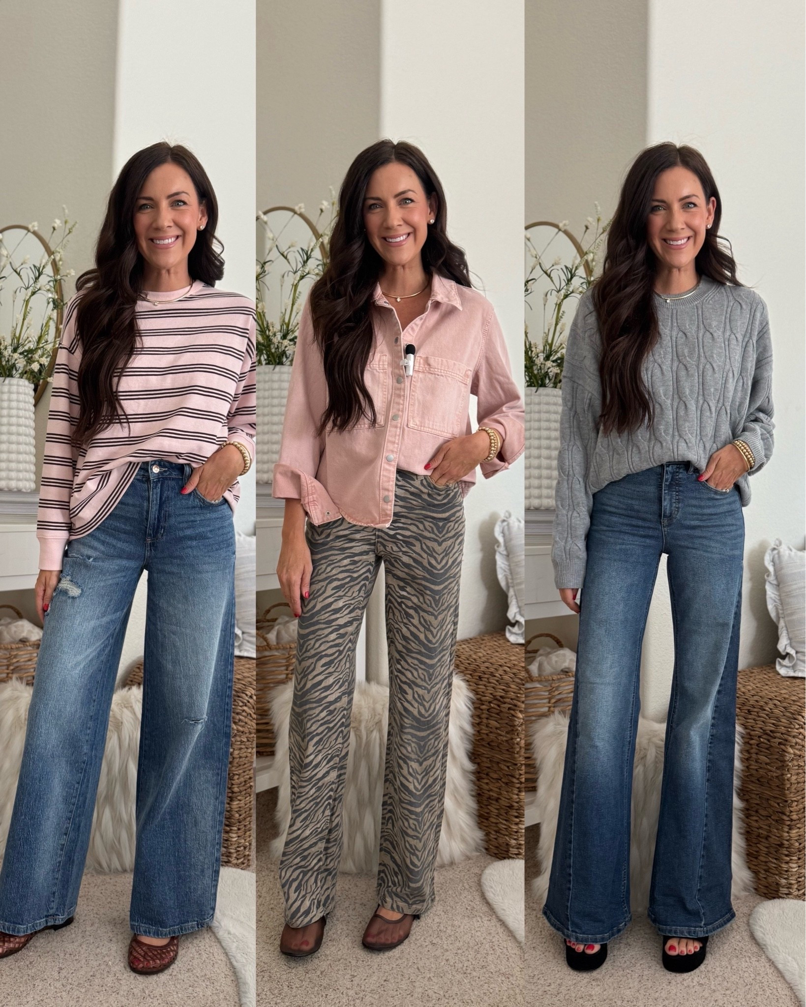 3 jeans from Walmart under $30!
Wearing a 3 in the first pair
A 2 in leopard & right side pair

#LTKootd #LTKSeasonal #LTKmomlife