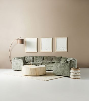 Agnes Three-Piece Sectional | Anthropologie (US)