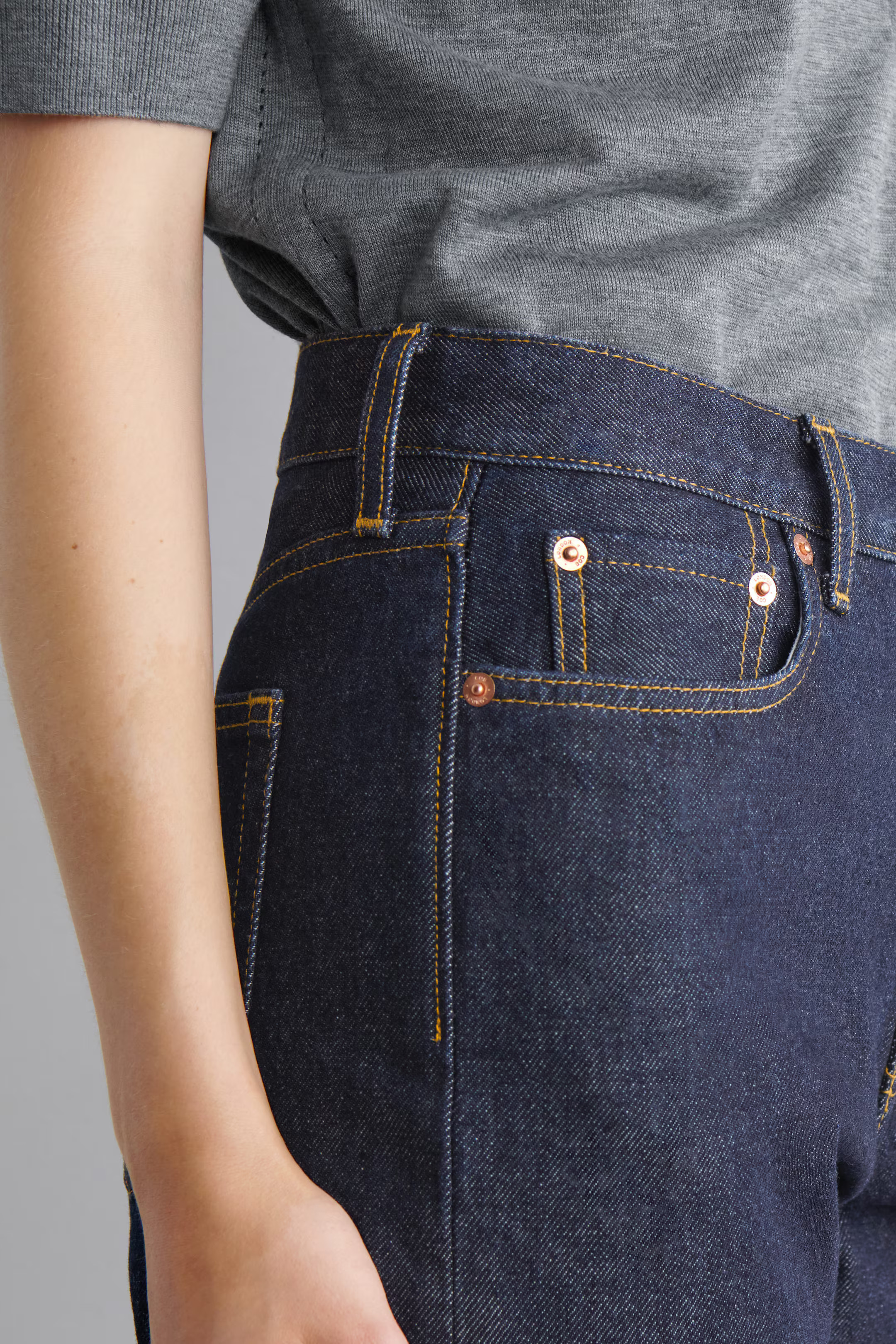 REPRISE STRAIGHT-LEG JEANS - DARK INDIGO | COS GB | COS UK