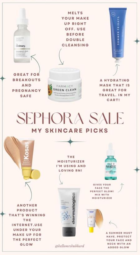 Sephora sale : skincare picks

#LTKbeauty #LTKxSephora #LTKsalealert