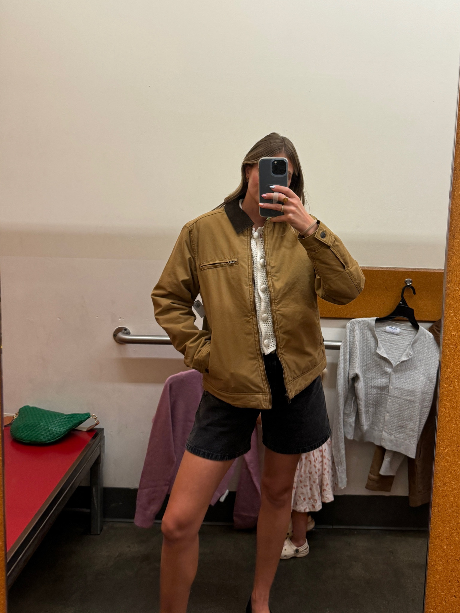 Men’s jacket - wearing a size small 