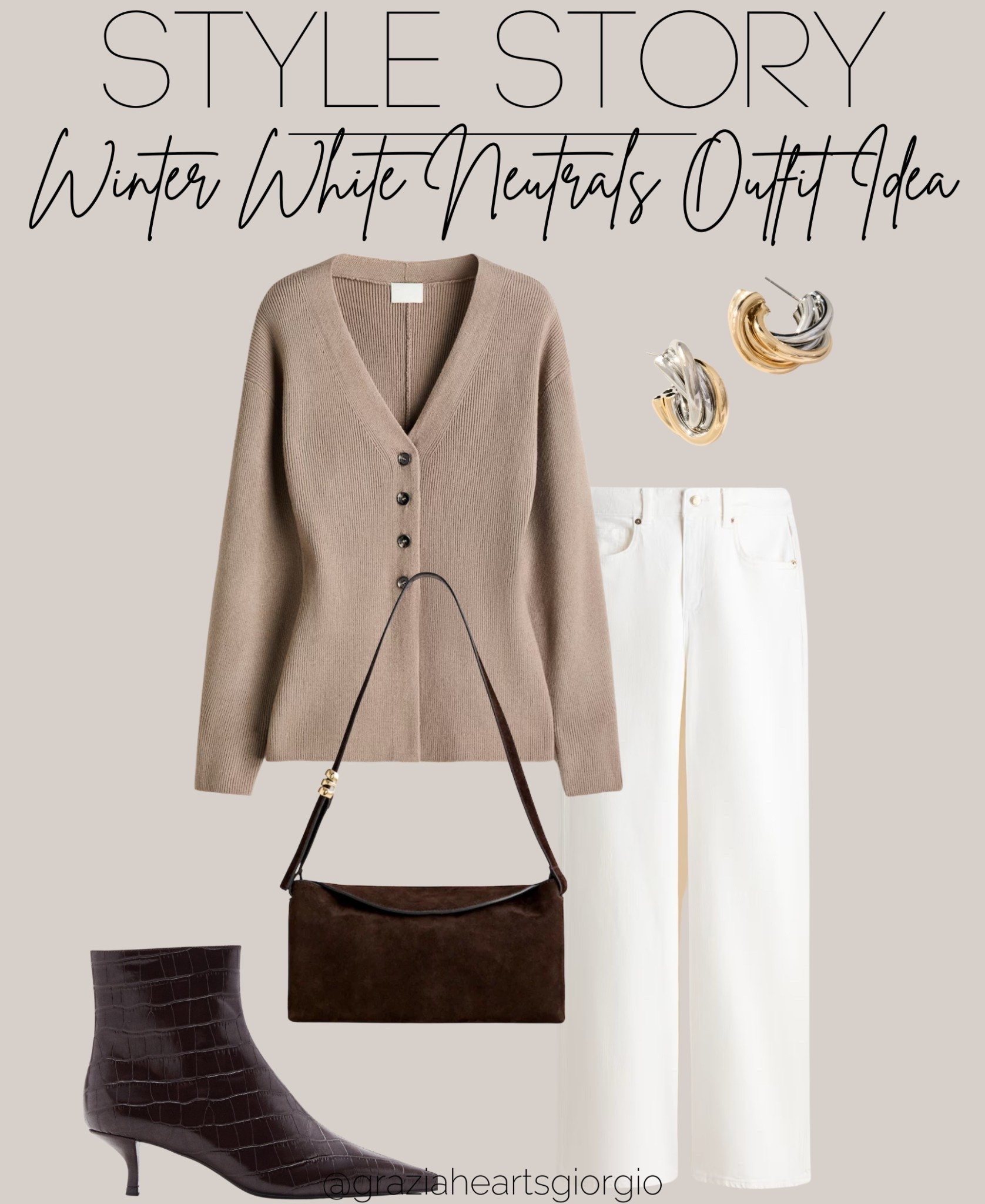 Winter White Neutrals Outfit Idea 
.
.
#winterwhite 

#LTKSeasonal #LTKFindsUnder100