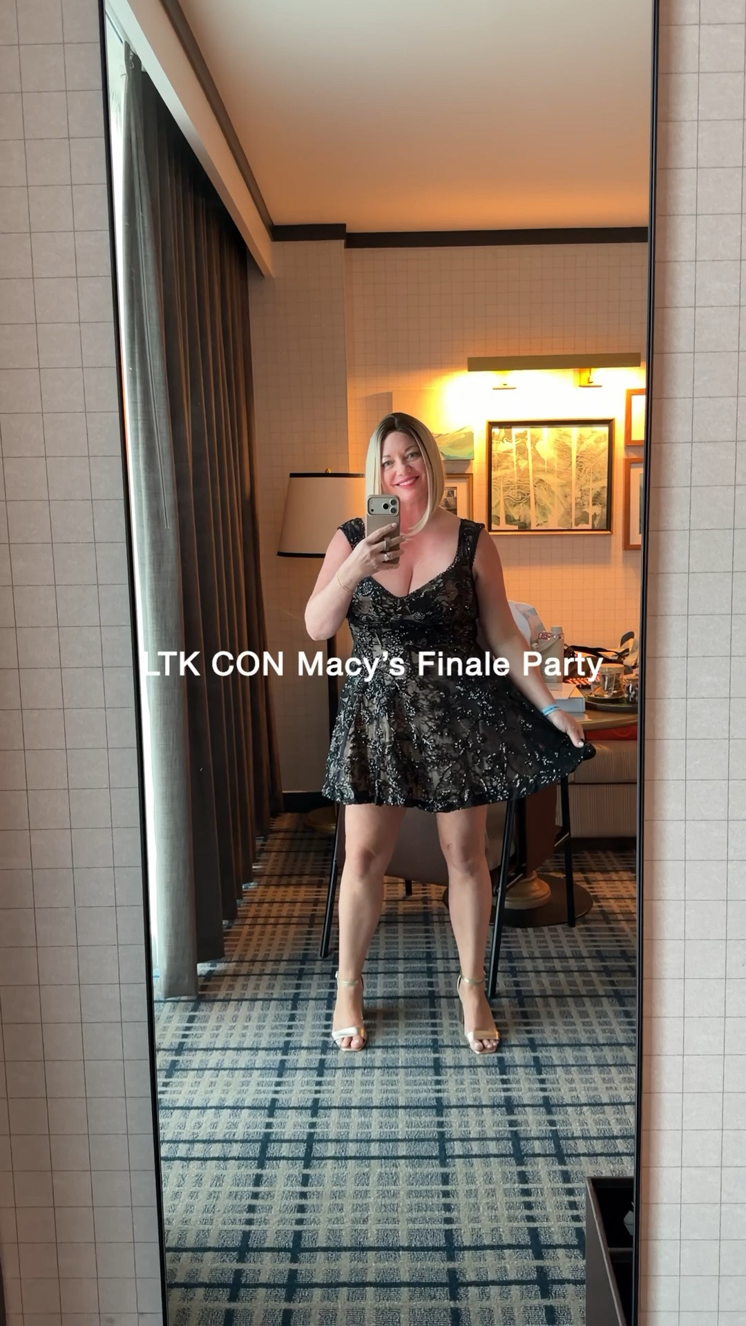 A time was has at the @macys LTK Con Finale party 💃🏼