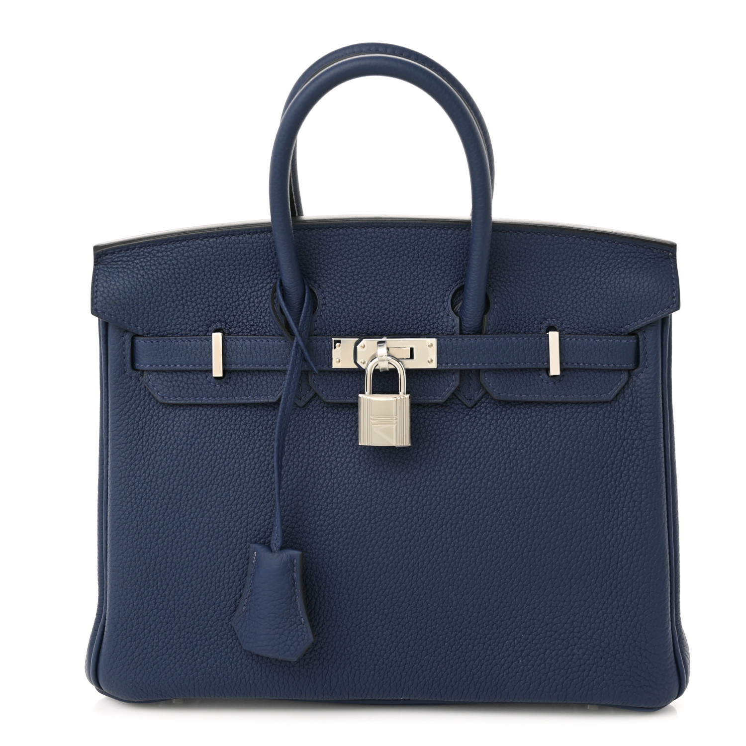 Togo Birkin 25 Bleu Saphir | FASHIONPHILE (US)
