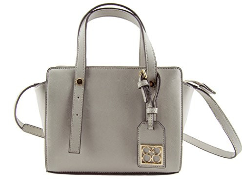 88 Avis Pearl Grey Saffiano Mini Tote Crossbody Bag | Amazon (US)