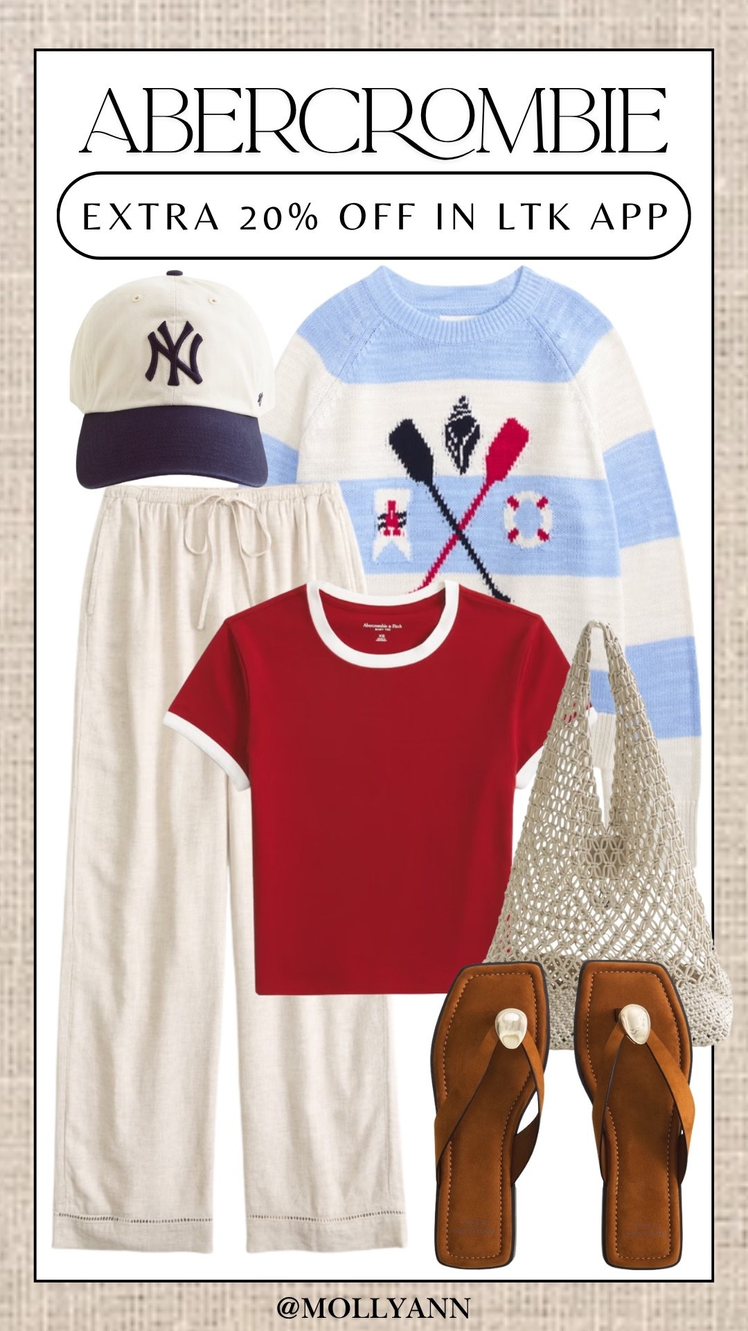 Abercrombie outfit inspo for summer! Everything an extra 20% off in the LTK app

#LTKxAbercrombie #LTKootd #LTKdayinmylife