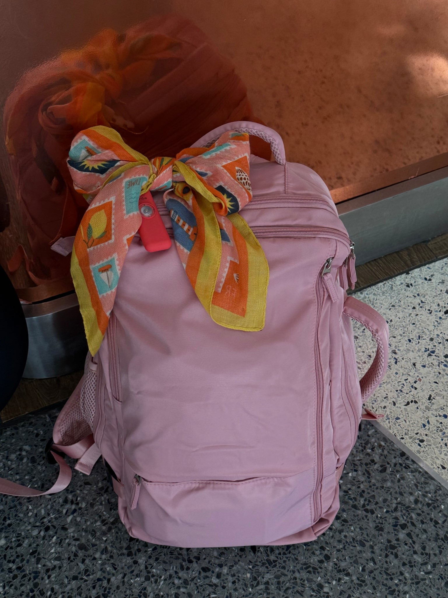 This backpack is amazing!!!! 🧡 And my birdie to keep me safe of course :) 

On SALE right now for Amazon prime day! 

#LTKItBag #LTKTravel #LTKSaleAlert