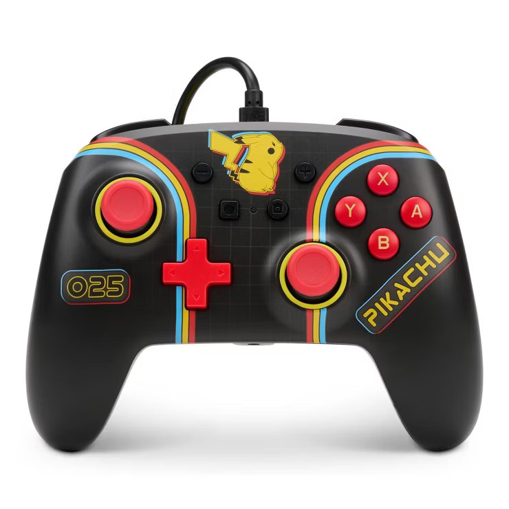 PowerA Enhanced Wired Controller for Nintendo Switch - Pokemon Pikachu Arcade | Target