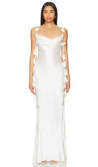 Inaya Gown in Cream | Revolve Clothing (Global)