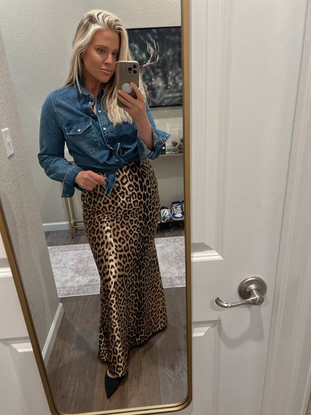 ✨Subscribe for daily elevated Mom outfits.

My favorite finds from SHEIN. This gorgeous leopard skirts is $16 and it is perfect for your next formal event. You could even dress it down but it would be great for any holiday Christmas party. We perfect for a wedding paired with a tux sweater it's just gorgeous even with a jacket it would be perfect for date night.

"Helping You Feel Chic, Comfortable and Confident." -Lindsey Denver 🏔️ 

Wedding Guest Dress  Vacation Outfit Date Night Outfit  Dress  Jeans Maternity  Resort Wear  Home Spring Outfit  Work Outfit
Blazer and jeans Little black dress Button-down shirt and trousers Midi skirt and blouse Leather jacket and jeans Crop top and high-waisted pants Jumpsuit Denim jacket and dress Sweater and skirt Suit Romper Off-the-shoulder top and jeans Wrap dress Maxi dress Lace top and trousers Blouse and pencil skirt T-shirt and leather pants Slip dress and blazer Bodysuit and shorts Floral dress Strappy heels and jeans Polka dot blouse and jeans Statement jumpsuit Pleated skirt and blouse Blazers and shorts Boho-chic dress Silk blouse and tailored pants Off-the-shoulder jumpsuit Leather skirt and sweater Sequin top and trousers
 

#LTKmidsize #LTKfindsunder50 #LTKover40