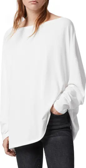 Rita Oversize One-Shoulder Long Sleeve Tee | Nordstrom