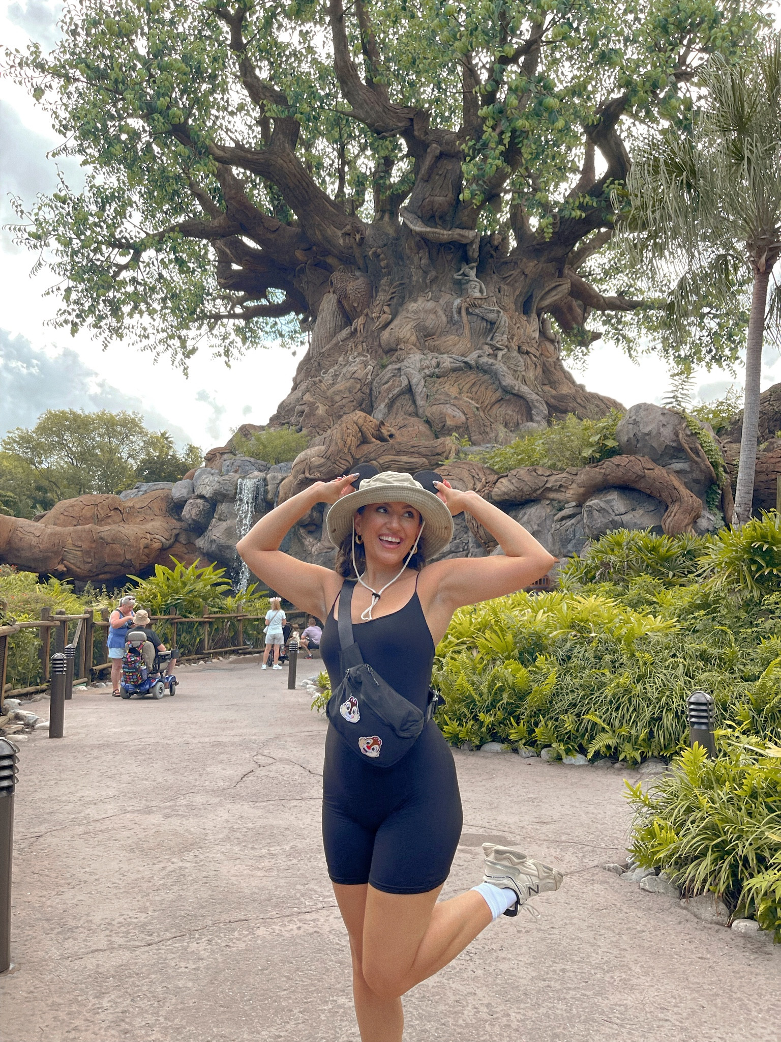 Day 2 outfit- animal kingdom 

Wearing a small in the romper 

#LTKstyletip #LTKfindsunder50