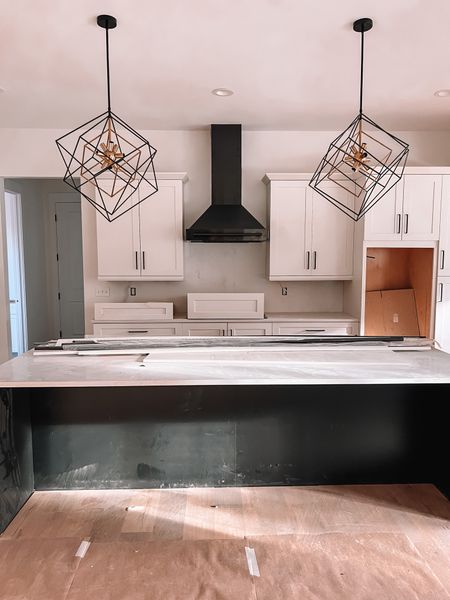 Hood is from Z-Line
Cabinet color & wall color is SW Alabaster
Island Color is SW Tricorn Black 

Pendant lights are from amazon! 

#LTKFind #LTKstyletip #LTKhome