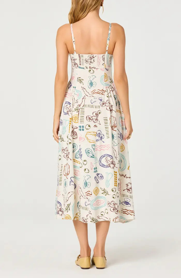 Ansley Mixed Print Dress | Nordstrom
