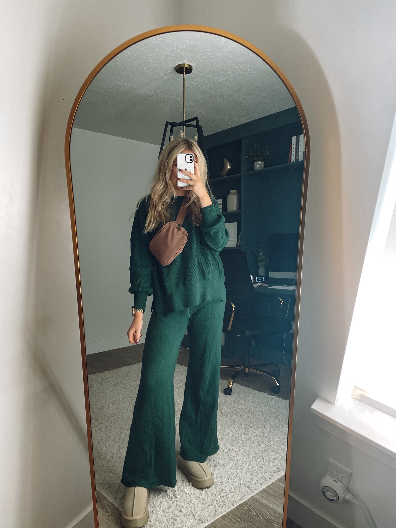 one of my fav winter lounge sets!! Can be worn separately too! SO SOFT

lounge set: wearing M
slipper shoes: inspired by uggs but a fraction of the cost! size up half 

| loungewear | sweater | winter outfit 

#LTKFindsUnder100 #LTKSeasonal