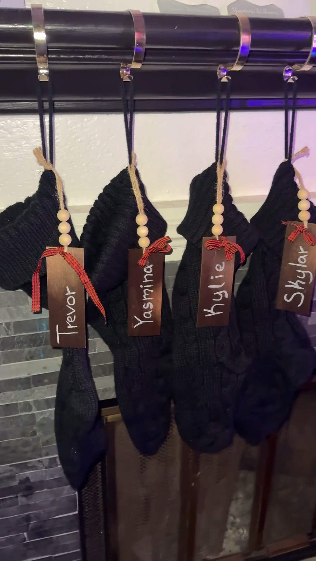 These are so perfect!! We stick to what I call the “classic modern” style of Christmas colors. Black, white, and red! These stockings are perfect, it took forever to find the perfect ones. I was even tempted to try to knit some! (Until I do these are so perfect!!)

#LTKHoliday #LTKHome #LTKvlog