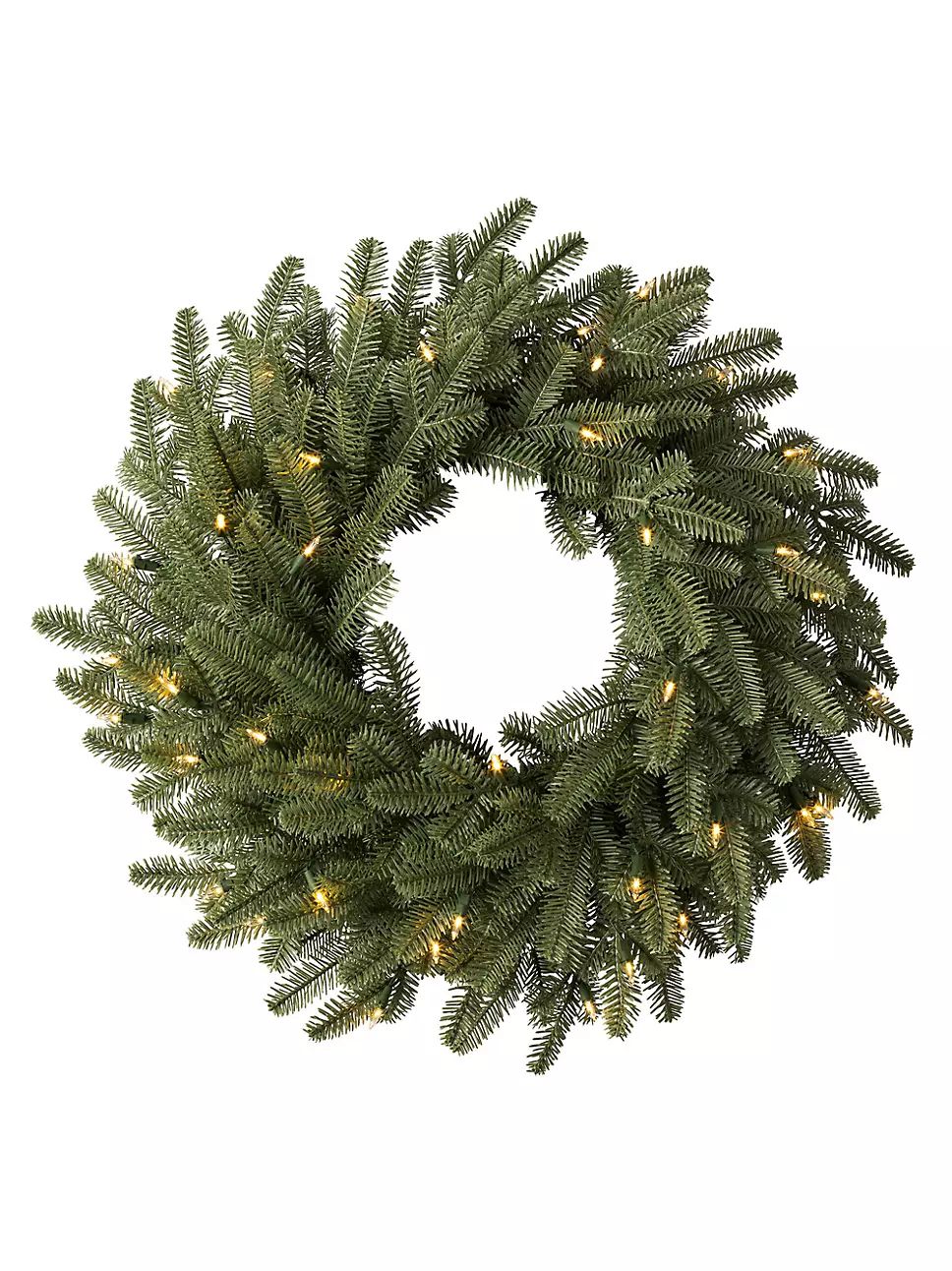 Balsam Hill BH Balsam Fir® Foliage Pre-Strung Artificial Wreath | Saks Fifth Avenue