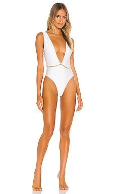 Lovers + Friends Fearless One Piece in White from Revolve.com | Revolve Clothing (Global)