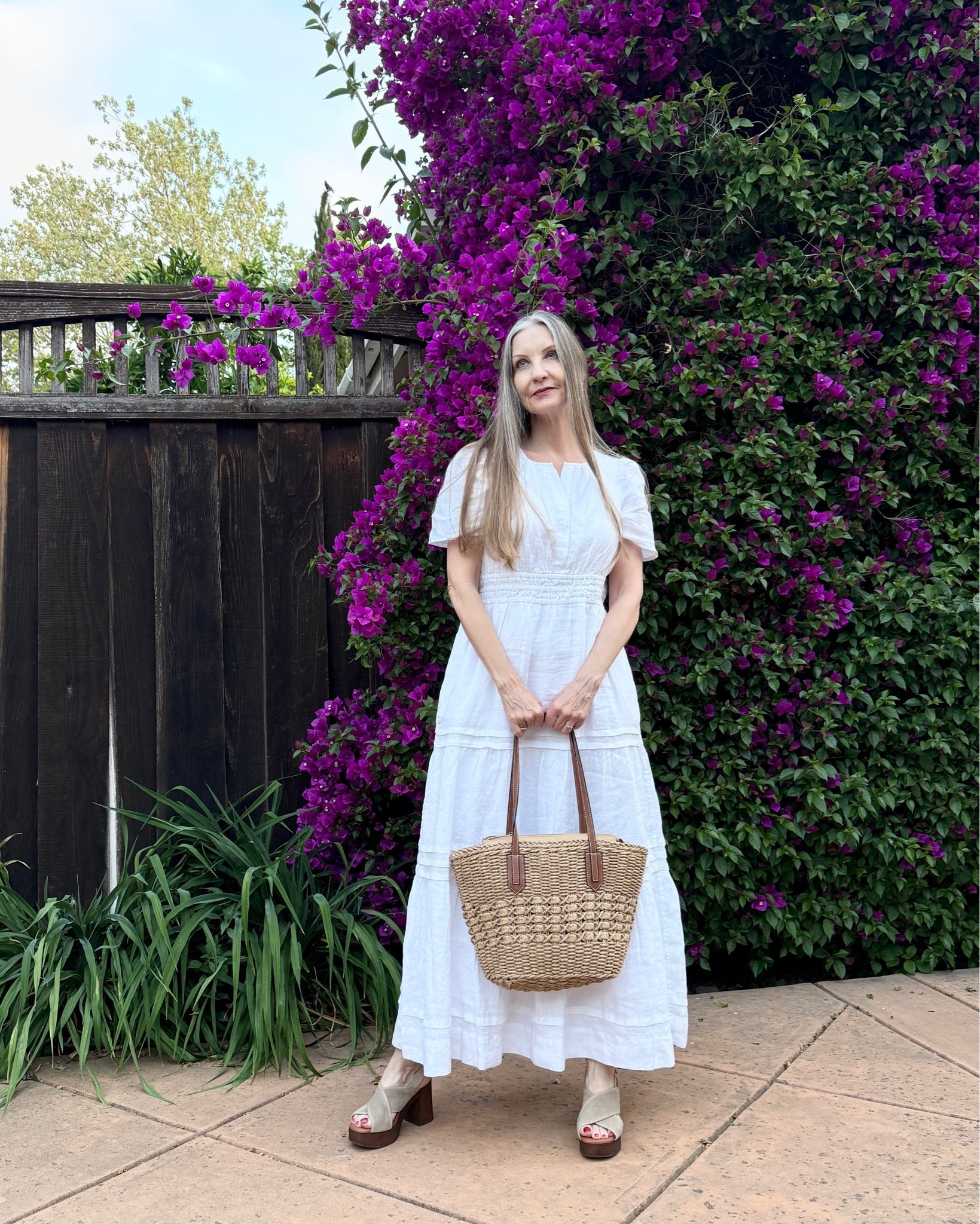 Summer dress, white summer dress, maxi dress, hot weather dress, linen dress

#LTKOver40 #LTKSeasonal #LTKootd