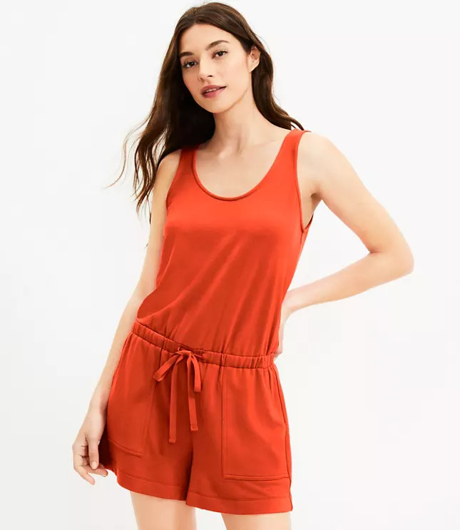 Lou & Grey Signaturesoft Tank Romper | LOFT