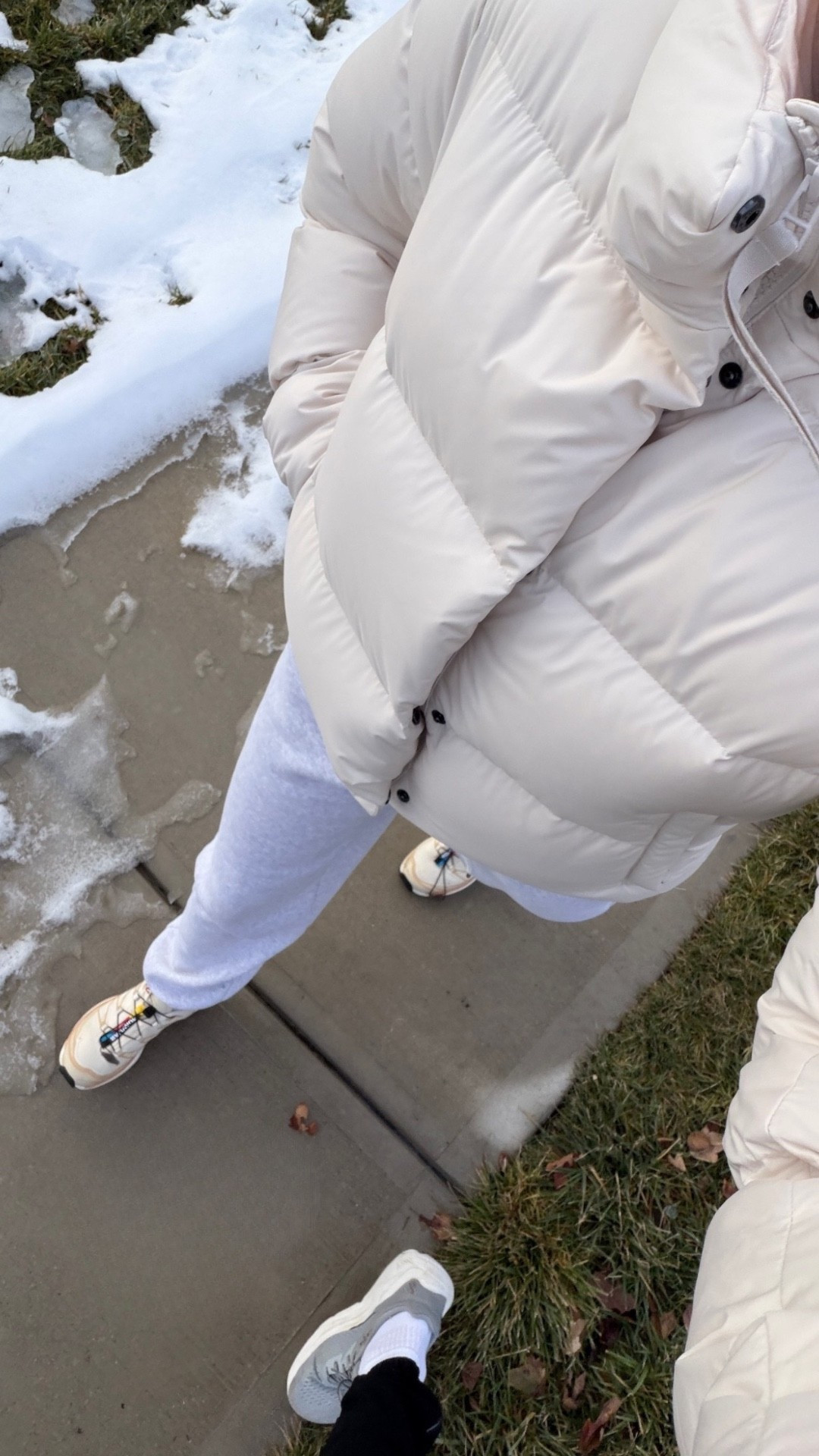 Small in coat and sweats! True size in shoes. Beanie is sold out AF but linked similars. #kathleenpost

Winter walk outfit, winter athleisure, cold weather wear, school drop off outfit 

#LTKActive #LTKSeasonal #LTKmorningroutine