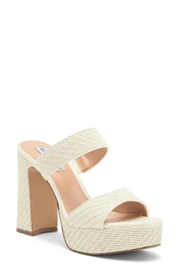 Steve Madden Stance Platform Slide Sandal in White at Nordstrom Rack, Size 9.5 | Nordstrom Rack