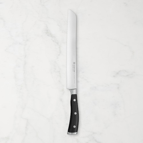 Wusthof Classic Ikon Double-Serrated Bread Knife, 9 | Williams-Sonoma